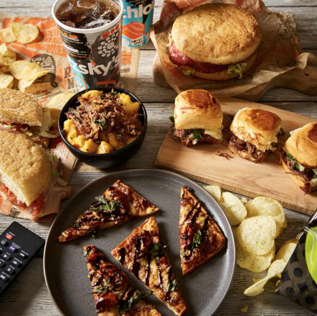 Schlotzsky's:

Free delivery on any order placed from March 21-24.